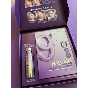 New Numbuzin NAD Bio Lifting Mask & No.9 NAD Bio Lifting-Sil Essence 50ml Set